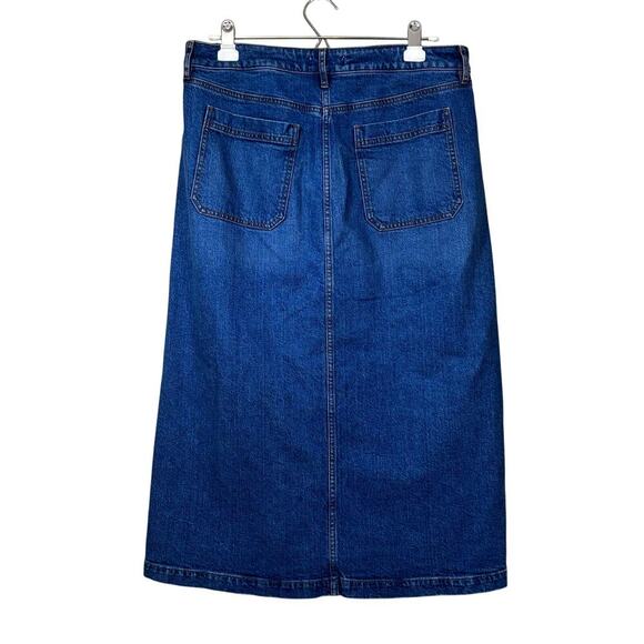 Denim button front maxiskirt, 12 - Picture 2 of 5